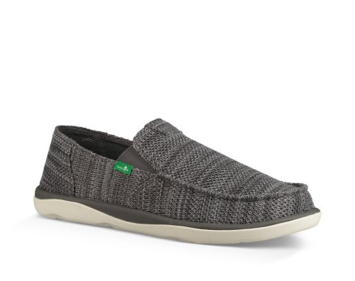 Sanuk Mesh Vagabond Tripper - Sanuk Shoes Mens Deep Grey - Philippines IPMNYU941